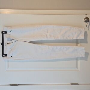 White Skinny KanCan Pants